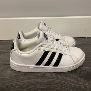 Adidas cloud foam soft toe superstars